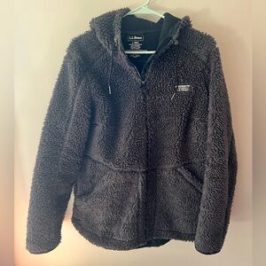 LL Bean Women's Mountain Pile Fleece Hoodie